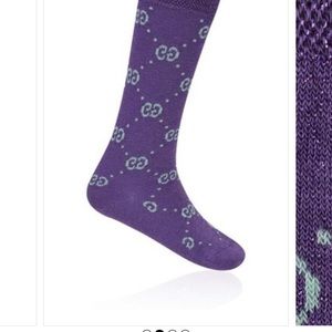 Gucci Purple Kids Socks